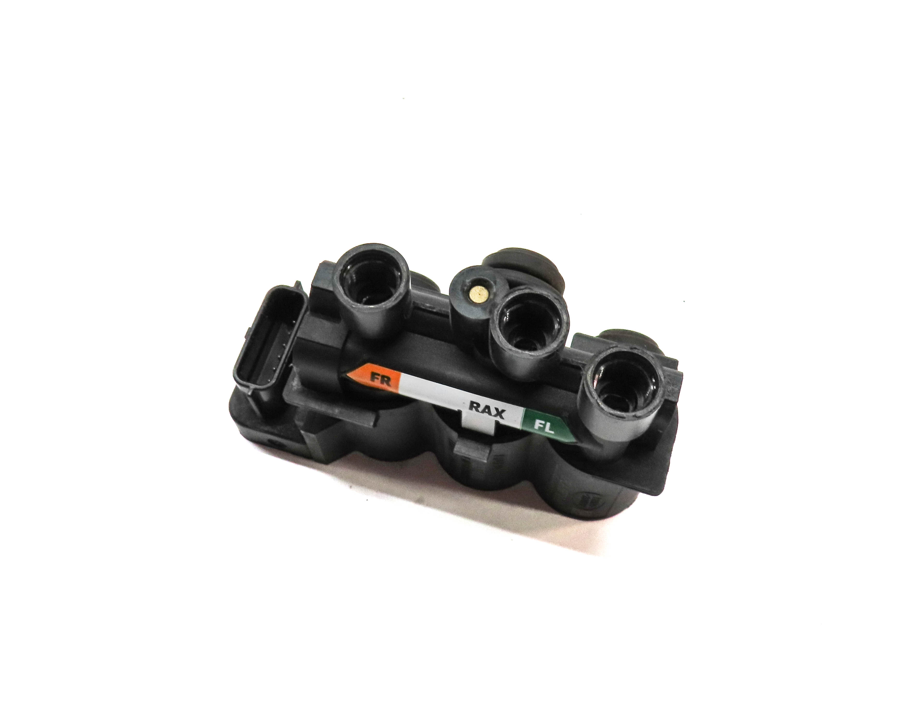 2015 RANGE ROVER SPORT (L494) AIR RIDE SUSPENSION TRANSFER RELIEF VALVE BLOCK — exact item pictured